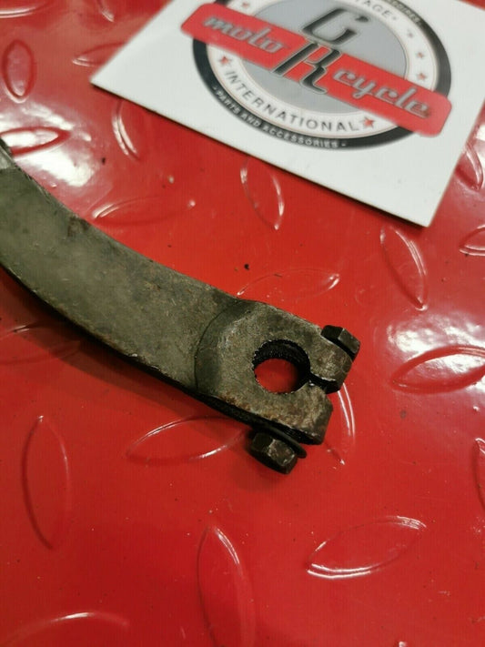 Yamaha IT175 1981 rear brake panel hub drum plate lever arm XT350 YZ100