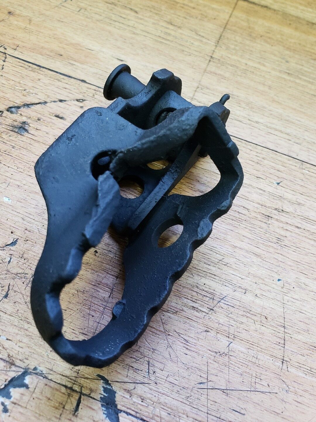 Yamaha IT200 1986 Peg footrest right left yz125 yz250 yz490 it250 it490 tt600 tt