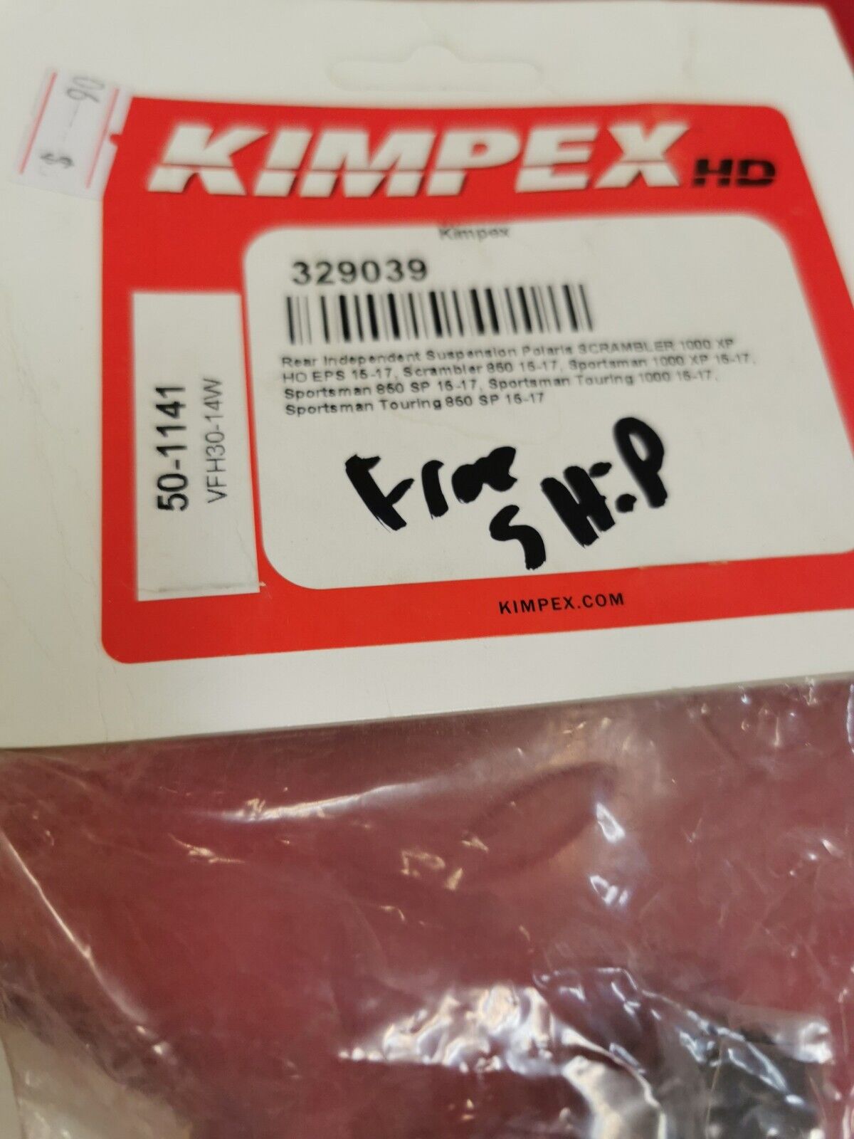 NOS KIMPEX Rear Independent Suspension Kit 329039 J2