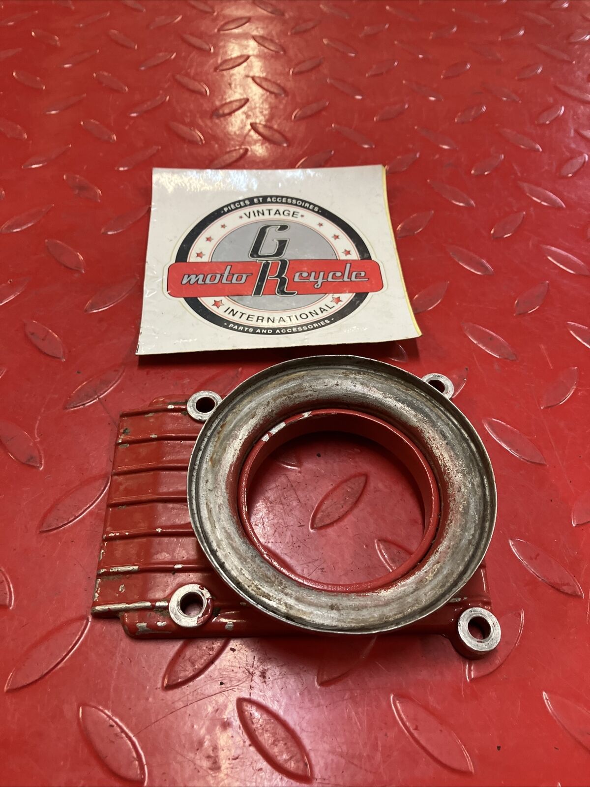 Kawasaki G4TR 1972 inlet pipe intake plate air filter cap