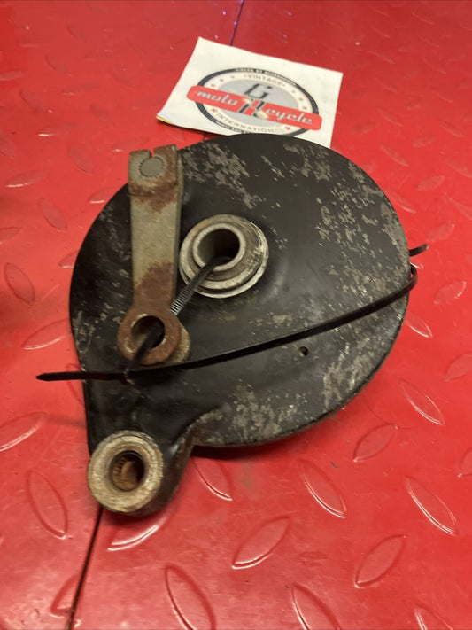 Kawasaki KX125 1980 rear brake panel plate drum KDX175