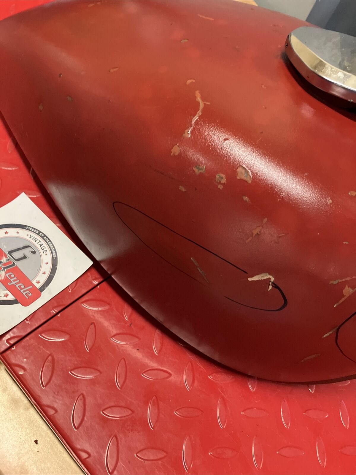 Kawasaki KZ900 KZ1000 Fuel tank gas petrol reservoir