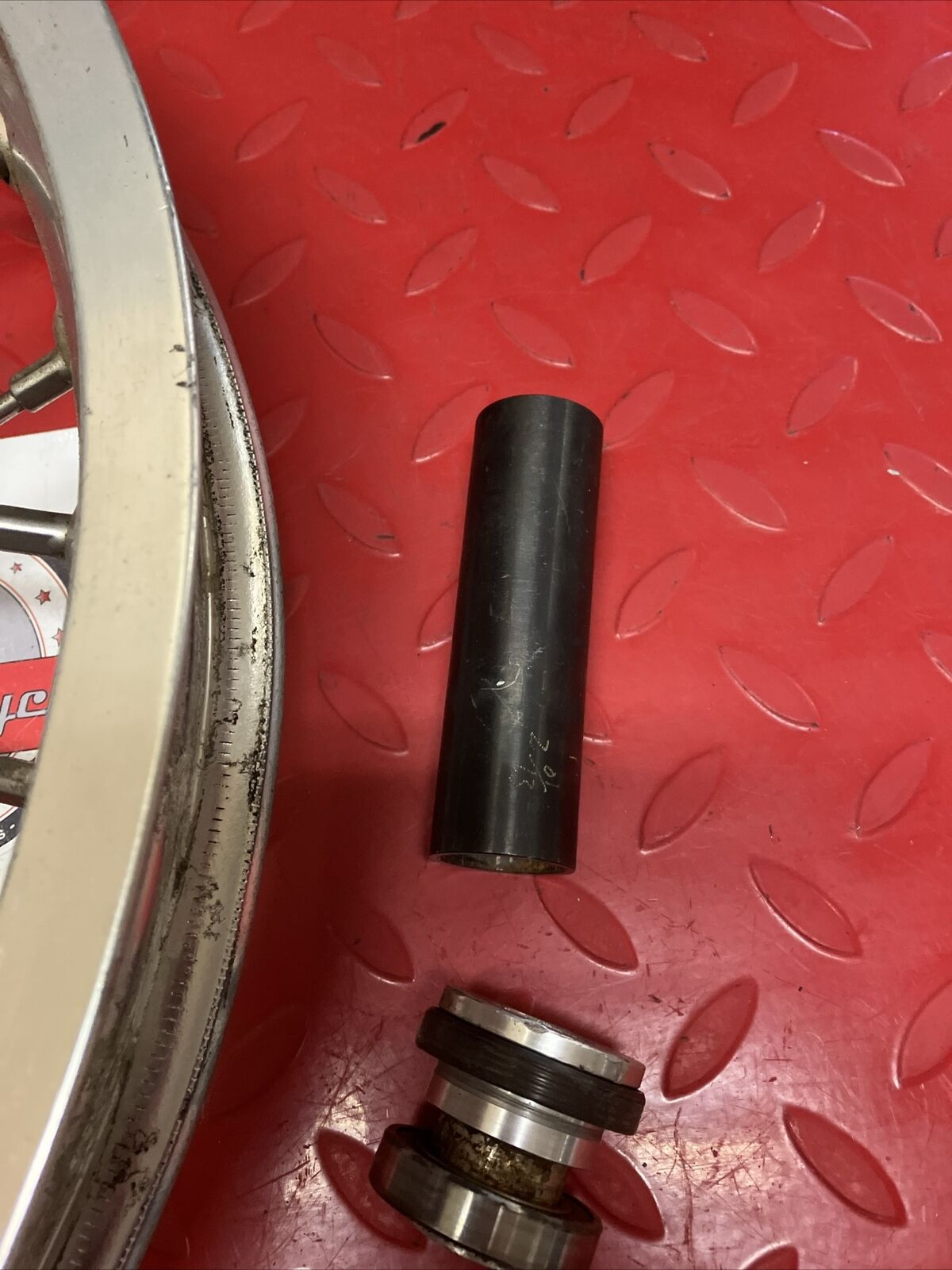 Honda CR250R 1989 WARP 9 Rear wheel back rim hub CR125R CR500R 18x2.15