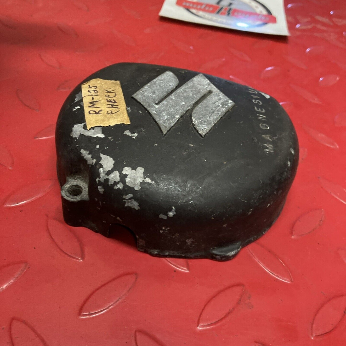 Suzuki RM125 RM250 RM400 1979 1980 Left crankcase stator cover U6