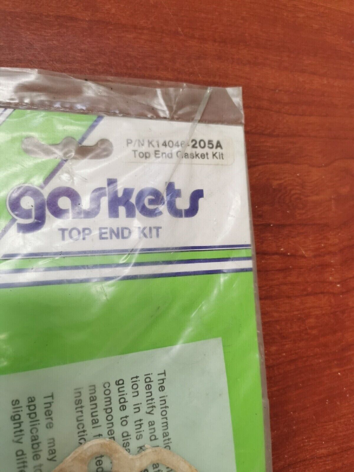 NOS Kawasaki F6 F6A F6B TOP END GASKET KIT K14046-205A K2