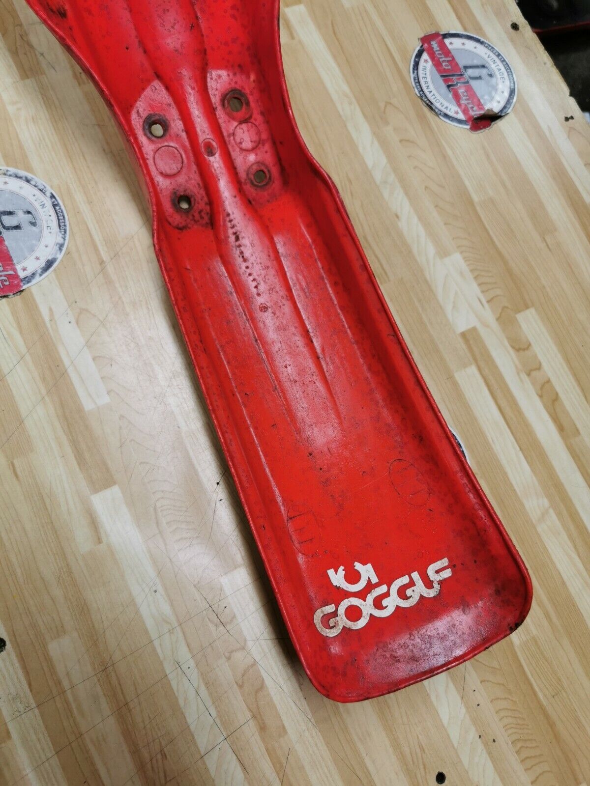 Honda CR125R 1984 front fender plastic fairing CR250R CR500R 61100-KA3-730ZA G
