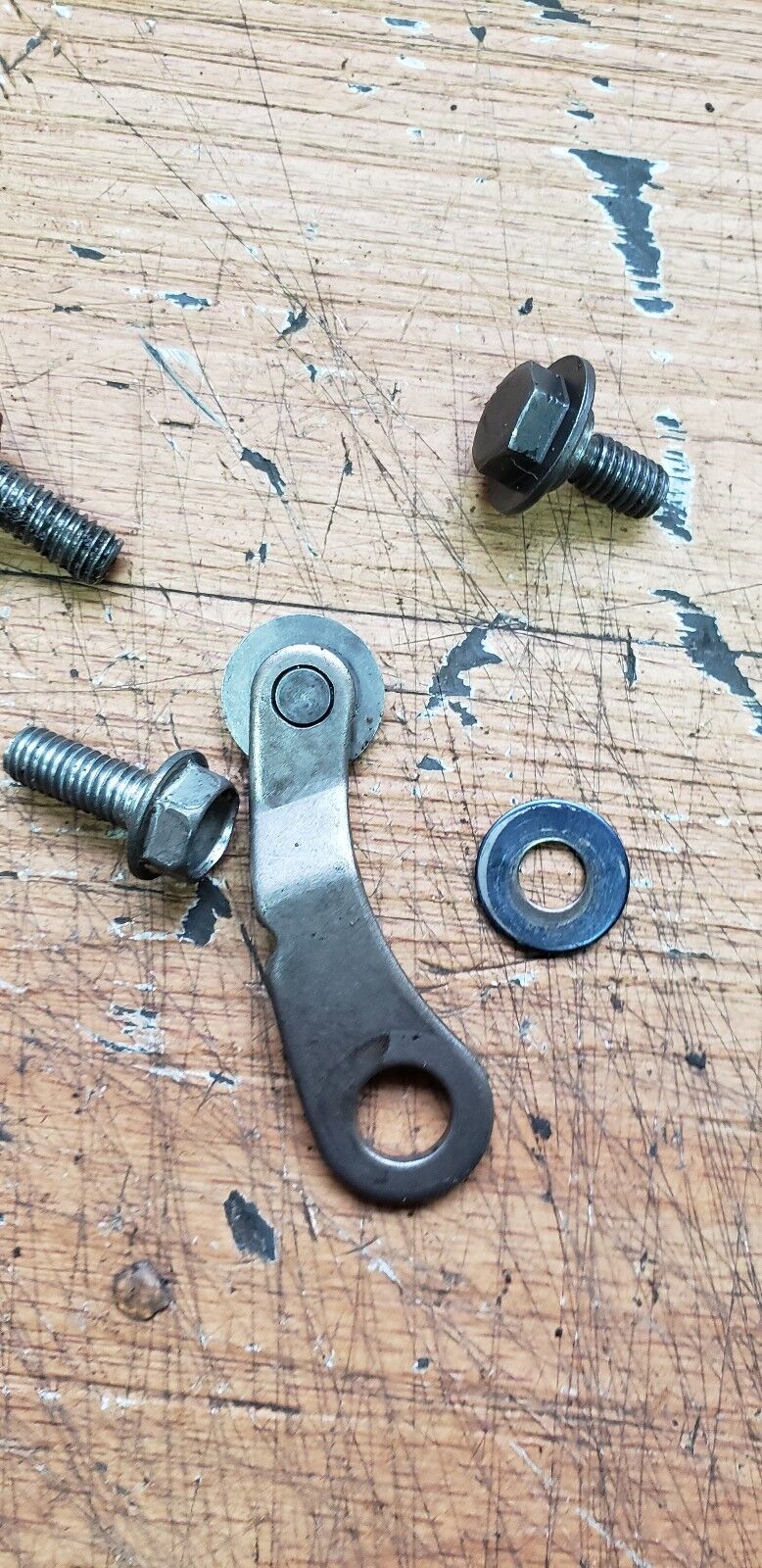 Honda CR250R 1988 gearshit drum stopper spring plate 24430-KA3-740 24328-KA4-770