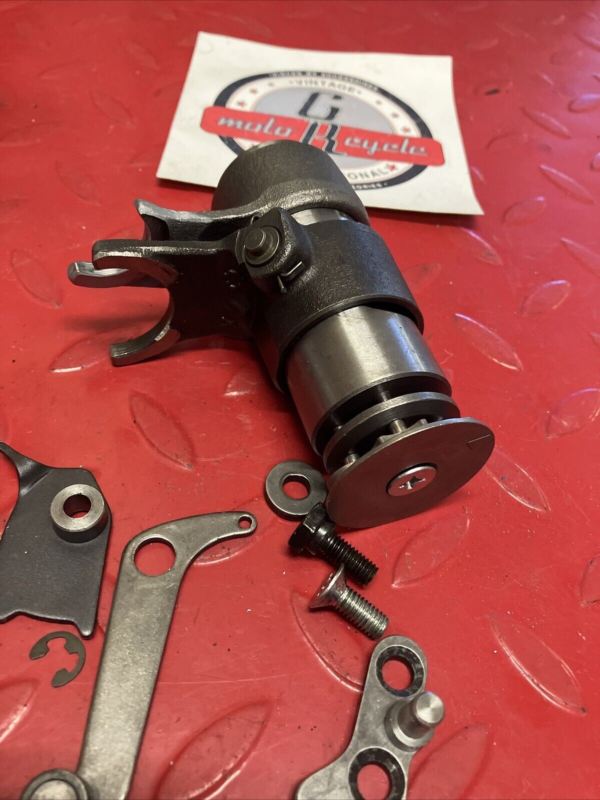Suzuki RV90 1975 transmission gearshift gear shift forks drum 25311-12102