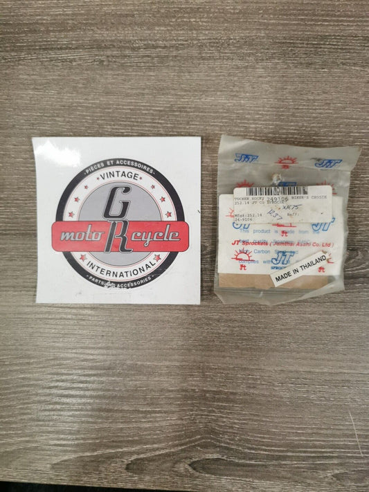 NOS JT CRF80F XR75 XR80R Steel Front  SPROCKET 14T JTF252.14 J19
