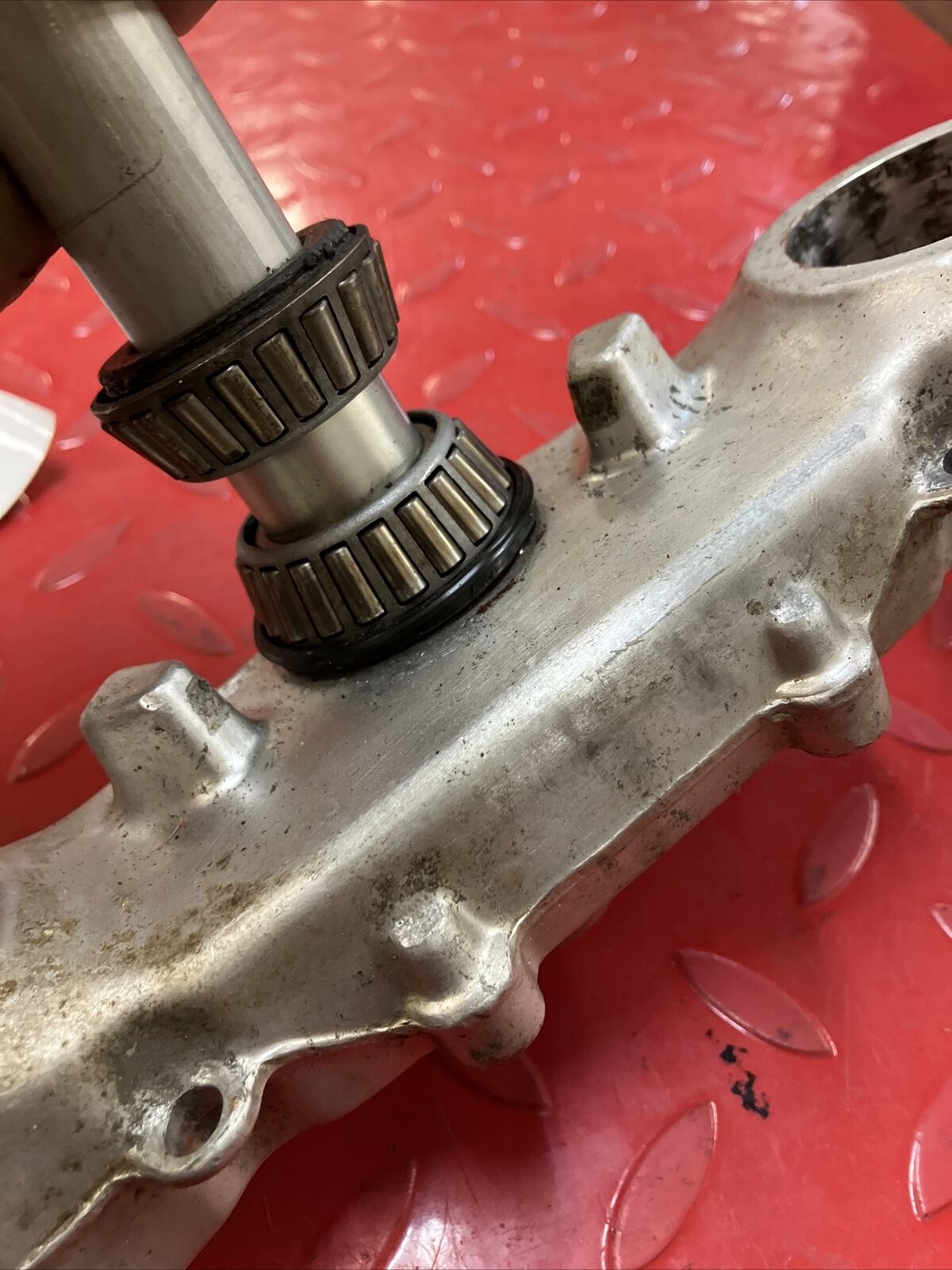 Honda CR250R 1984 steering stem top bridge triple clamp bridge CR125R CR500R