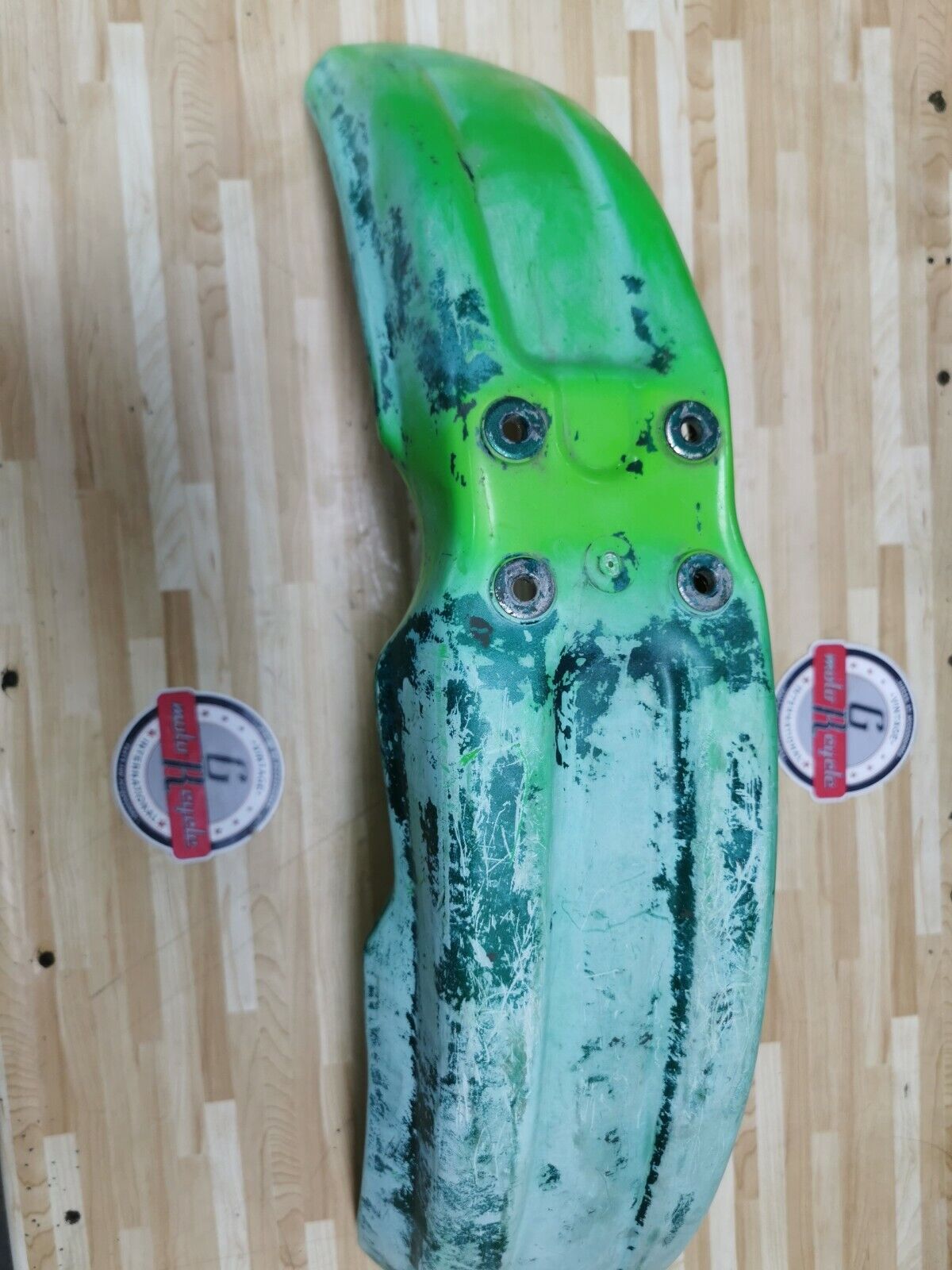 Kawasaki KDX200 1986 front fender plastic 1987 KX250 KX500 1988