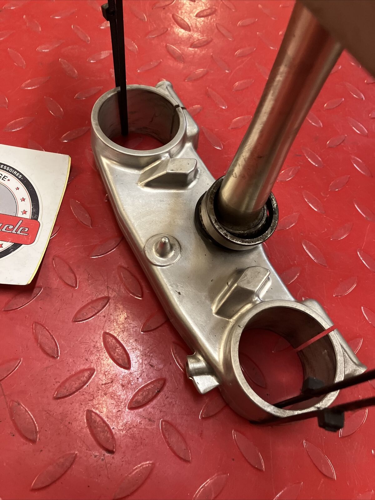 Honda CRF250R 2006 2007 steering stem triple clamp tree U2