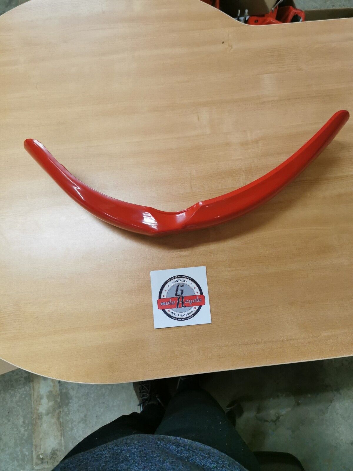 Nos Kawasaki KD80 1980 1983 1984 KM100 1978 1976 FENDER FR RED 35004-1043-6L K3