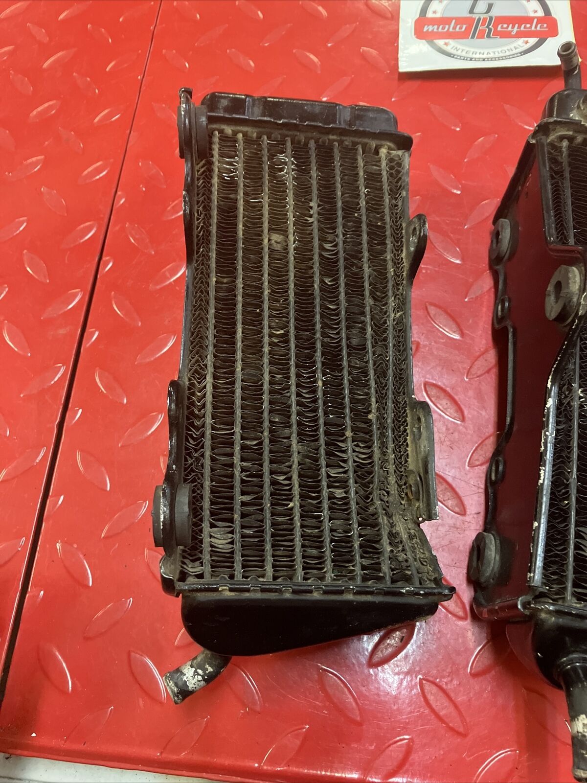 Honda CR250R 1986 Radiator left right 1987 19010-KS7-000 2