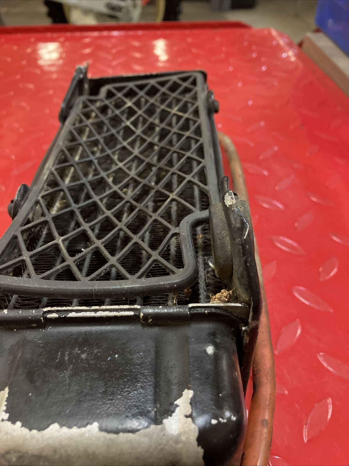 Honda CR80R 1984 radiator and grille guard 19010-GC4-731