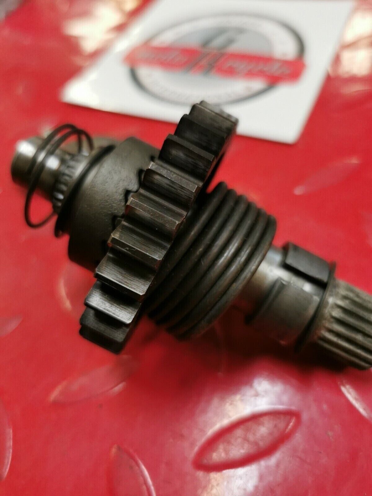 Honda CR250R 1986 kickstarter kick starter spindle shaft gear 28251-KA4-740