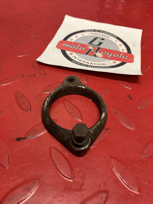 Suzuki TC125 1972 exhaust manifold clamp holder TS125 TC185 TS185