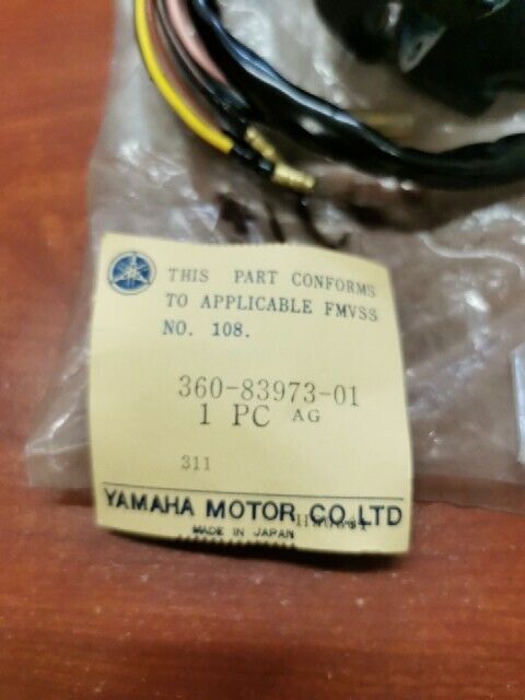 NOS Yamaha 1973 RD250 RD350 HANDLE SWITCH 360-83973-01-00 Y133