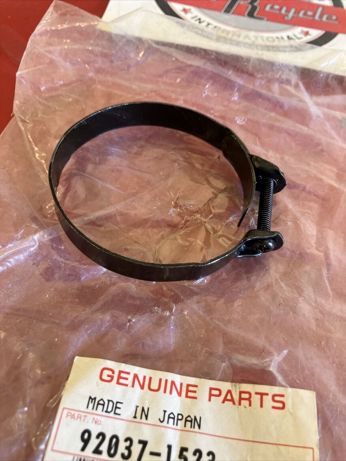 NOS Kawasaki KX125 KX250 KX250F TERYX BAYOU CLAMP BAND K15