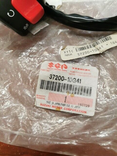 NOS Suzuki 2003 - 2009 AN650 HANDLE SWITCH 37200-10G41 S33