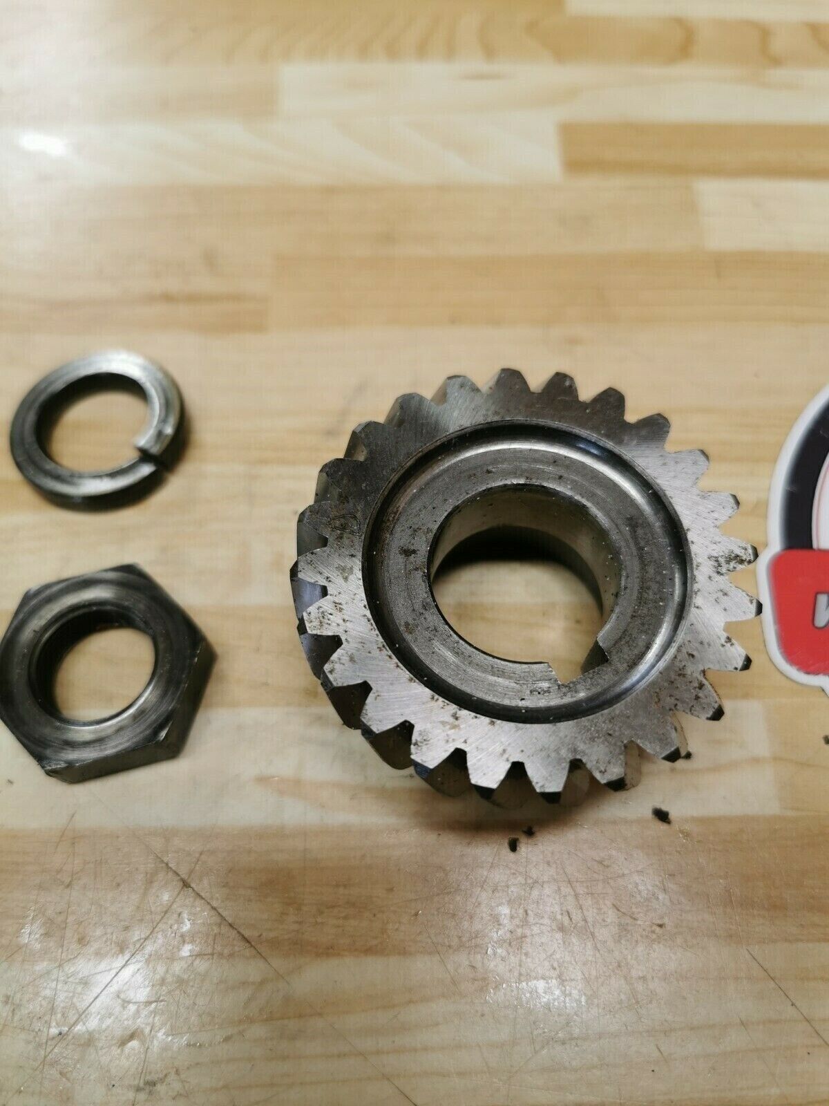 Yamaha IT250 1982 crankshaft crank shaft primary drive gear 1981 YZ250 1980