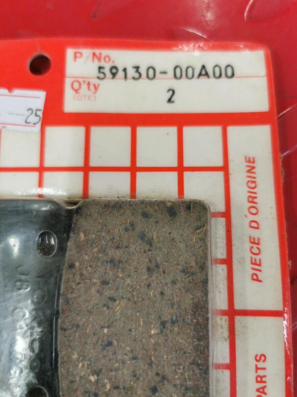 NOS SUZUKI GS1150 1984 - 1986  PAD SET 59130-00A00  SUB BY  59100-00810  S12