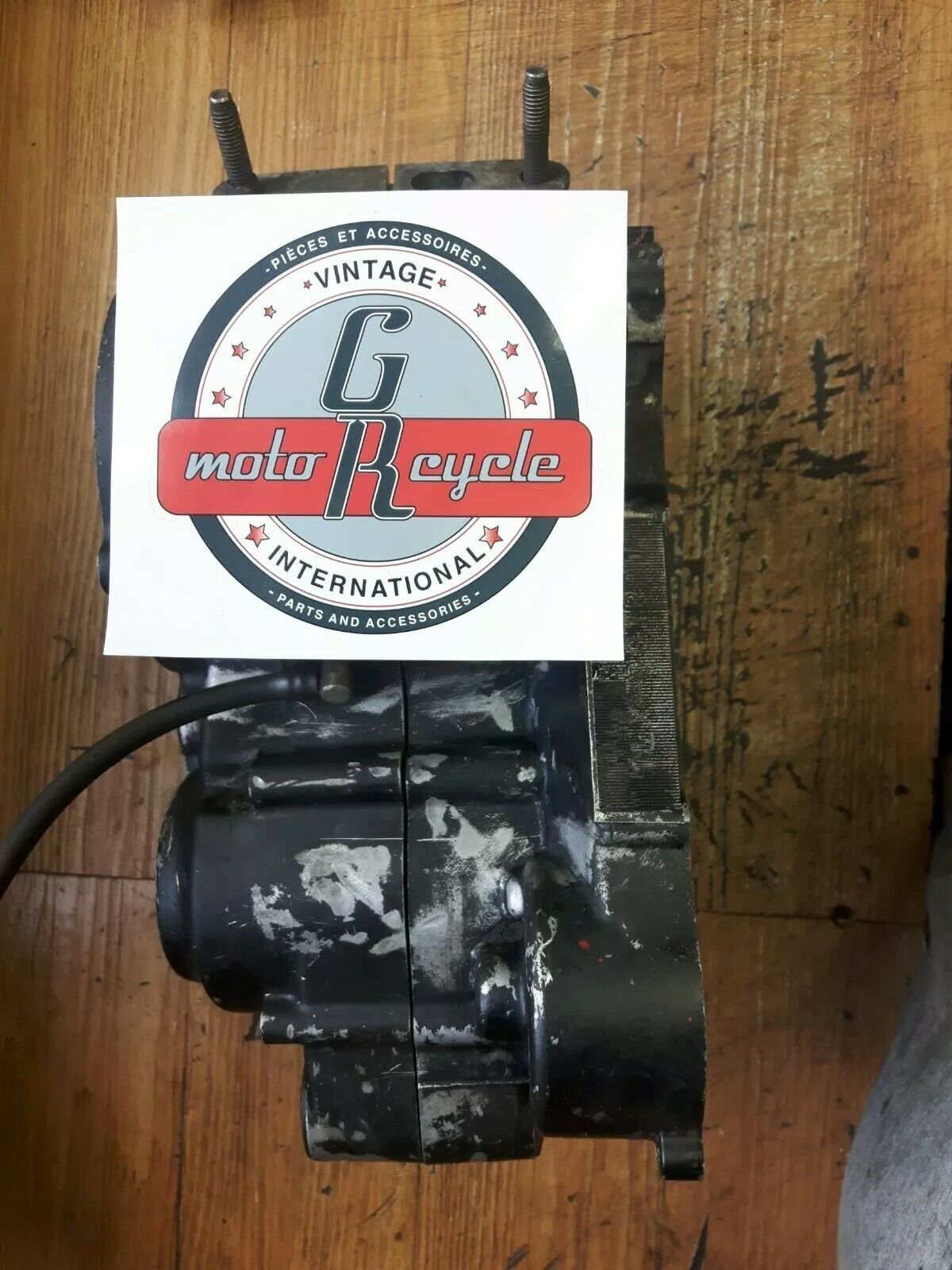 Yamaha YZ125 1986 crankcase crank case motor engine bottom end 1987
