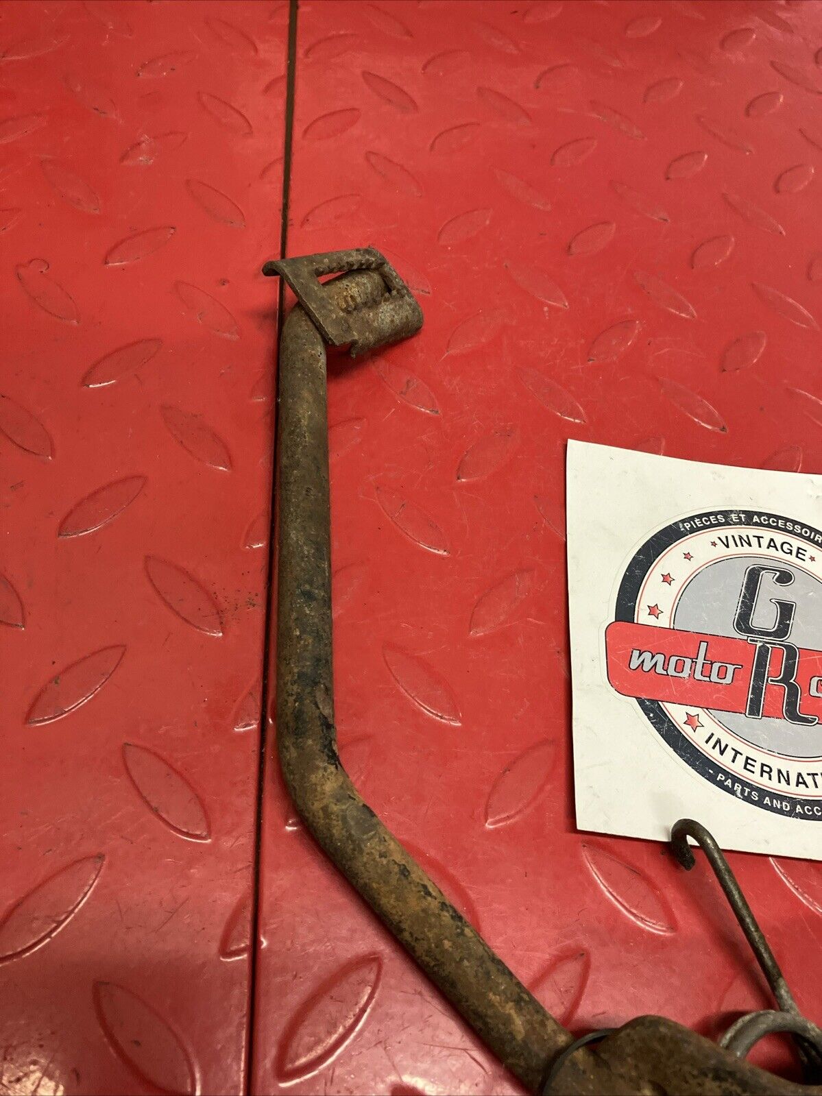 Suzuki RV90 1975 Rear brake pedal arm lever washer spring 1972 - 1977