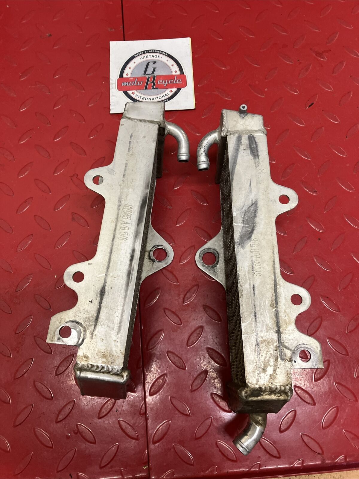Honda CR250R 1990 GPI Radiator left right 1991