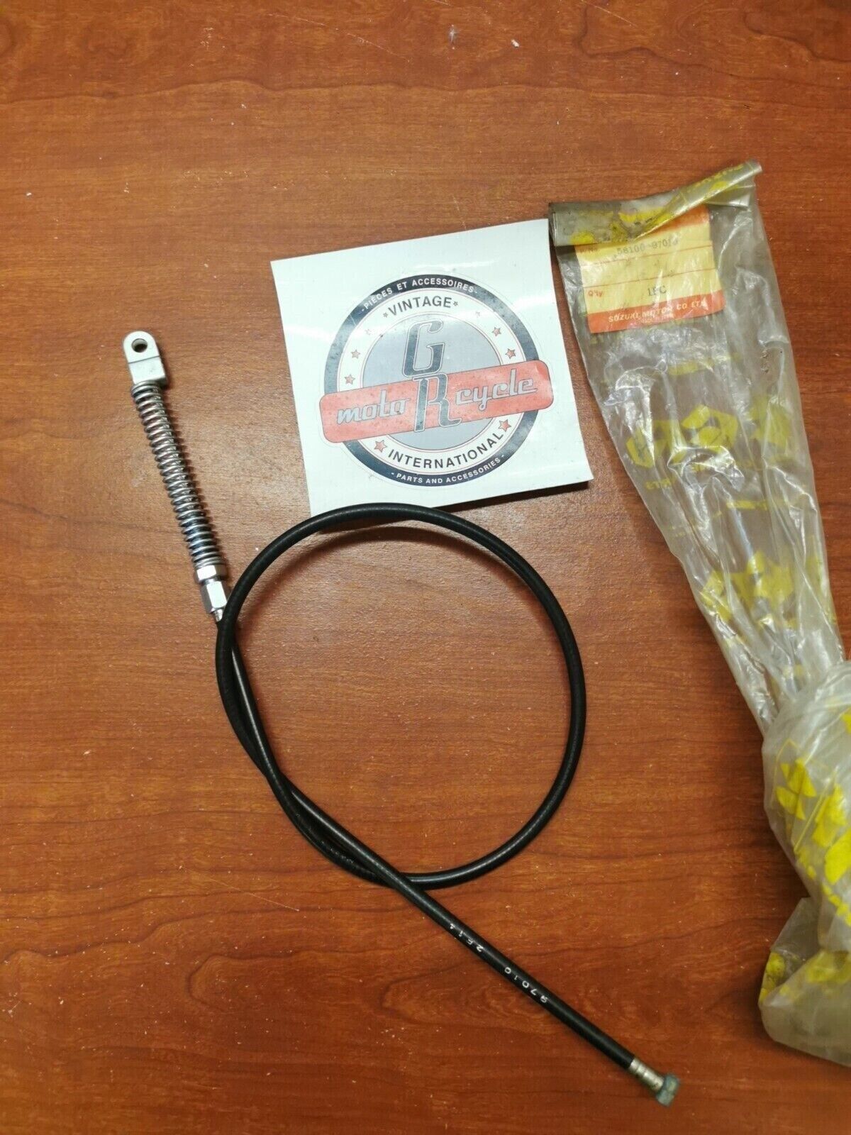 NOS Suzuki BRAKE CABLE 58100-97010 S15