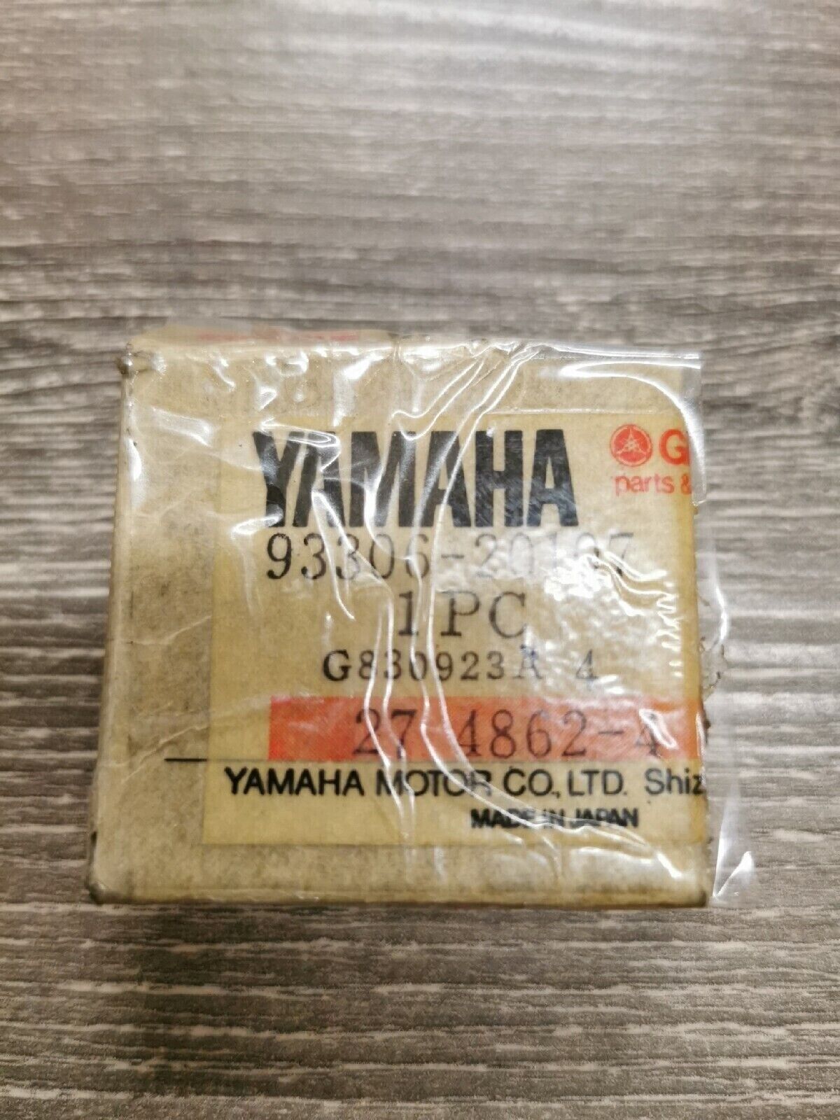 NOS YAMAHA BEARING 93306-20107-00 Superseded by 93306-20119-00 Y55