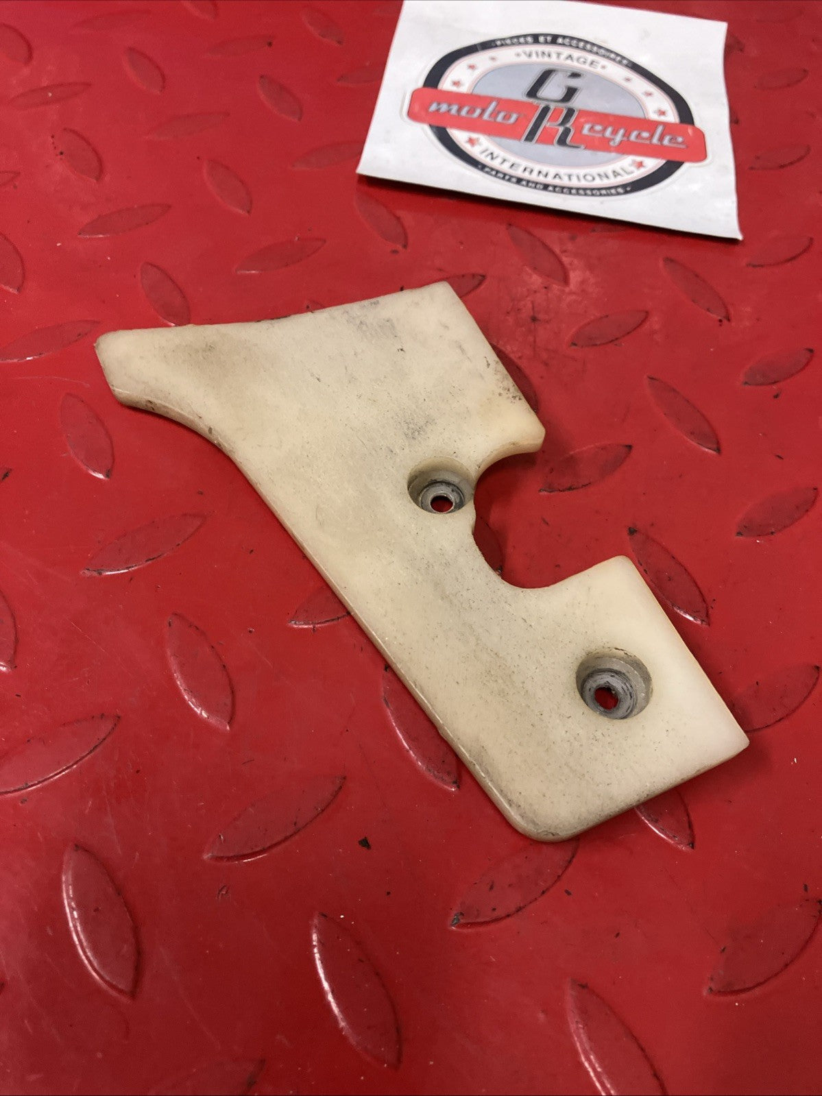 Honda CR250R 1984 OEM Chain swingarm splash guard CR125R CR500R 3