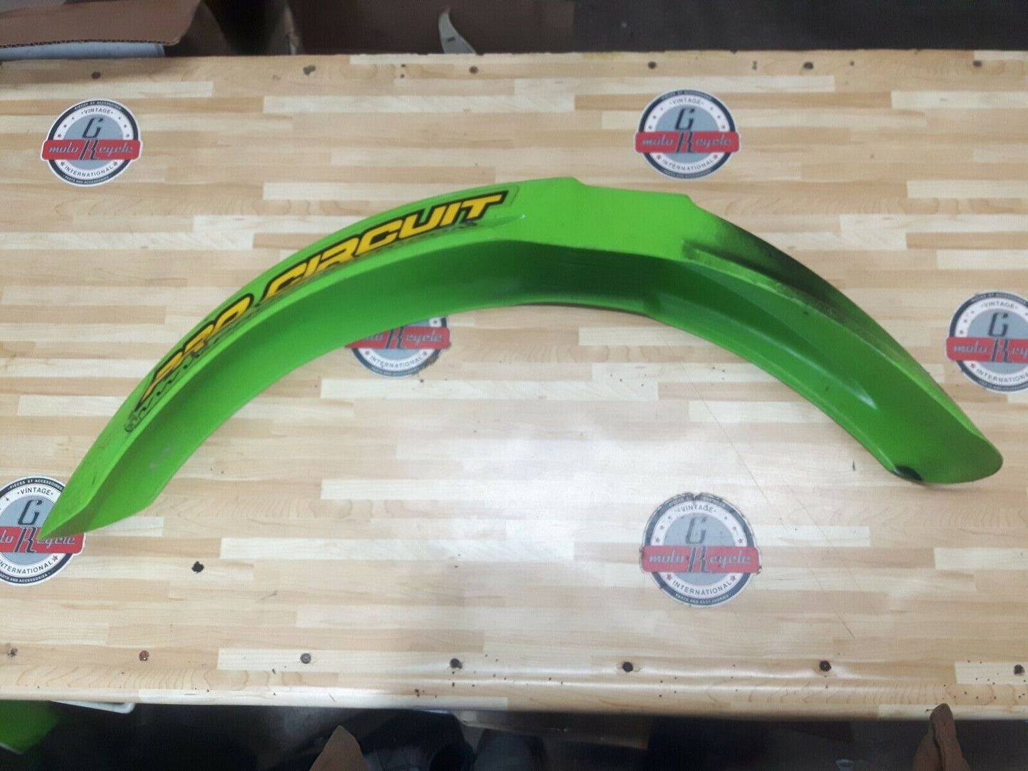 Kawasaki KX250 1993 front fender platic fairing KX125 KX500