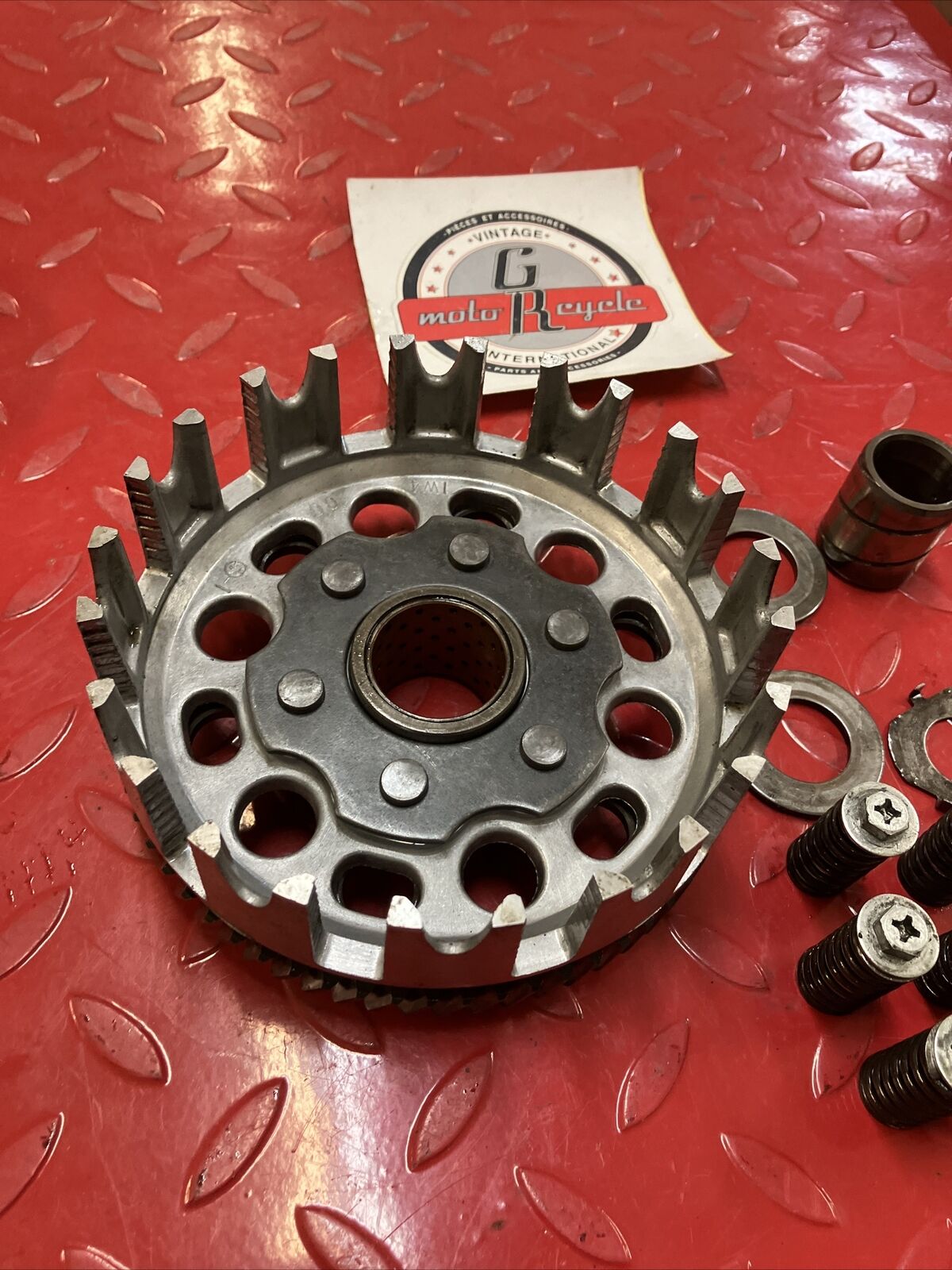 Yamaha YZ400 1977 complete clutch assembly basket hub pressure 1W4-16301-00-00