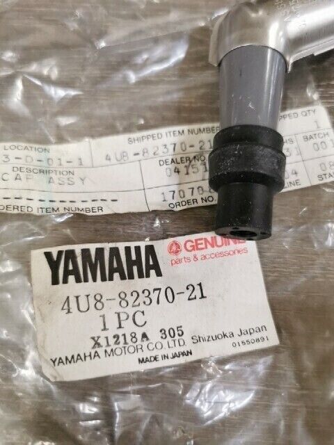 NOS Yamaha XJ550RK 1981 - 1983 XJ600 PLUG CAP ASSEMBLY 4U8-82370-21-00 Y139