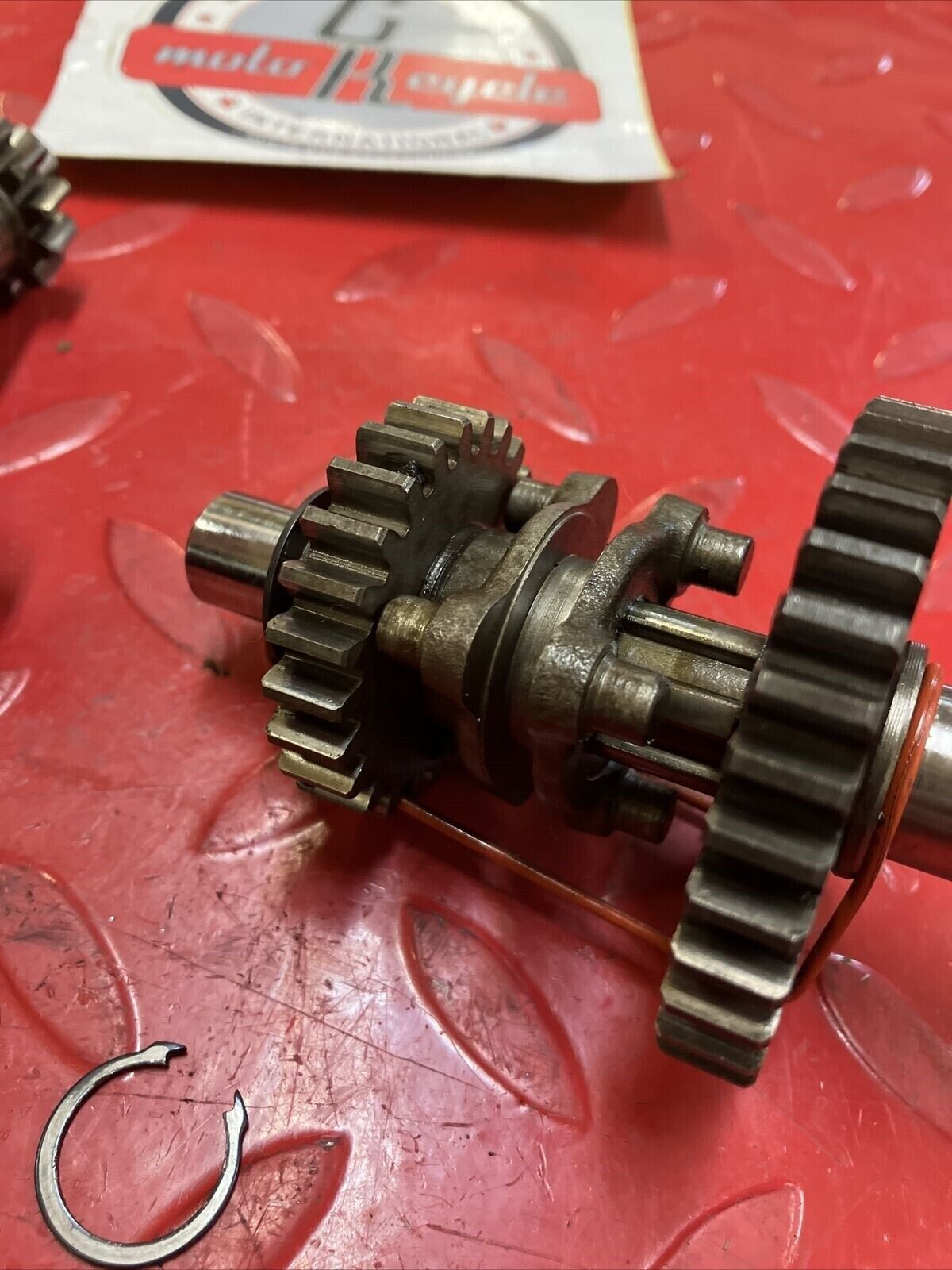 Honda C105 C105T CA105T Trail 55 transmission mainshaft countershaft gear