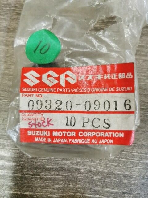 NEW NOS SUZUKI AH100 AH50 AN125 1995 1997 CUSHION 09320-09016 S37