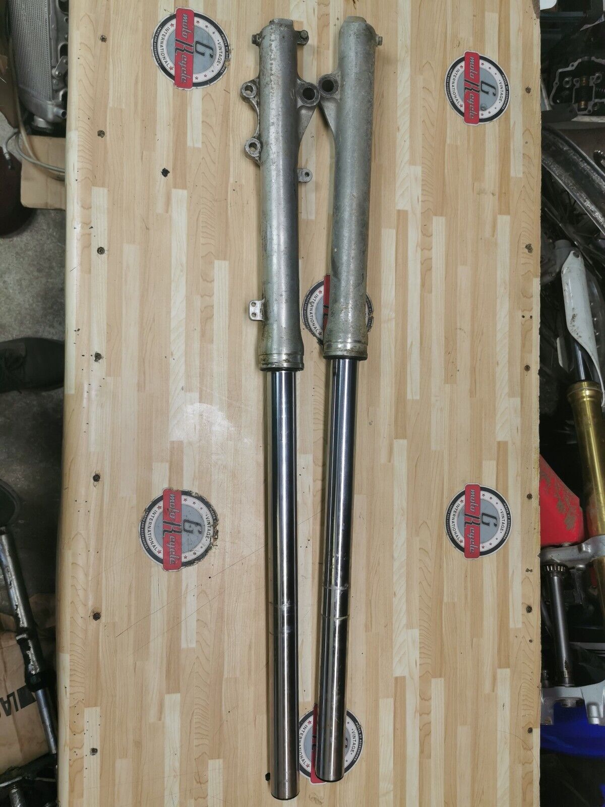 Yamaha DT200 1985 front fork suspension damper suspension
