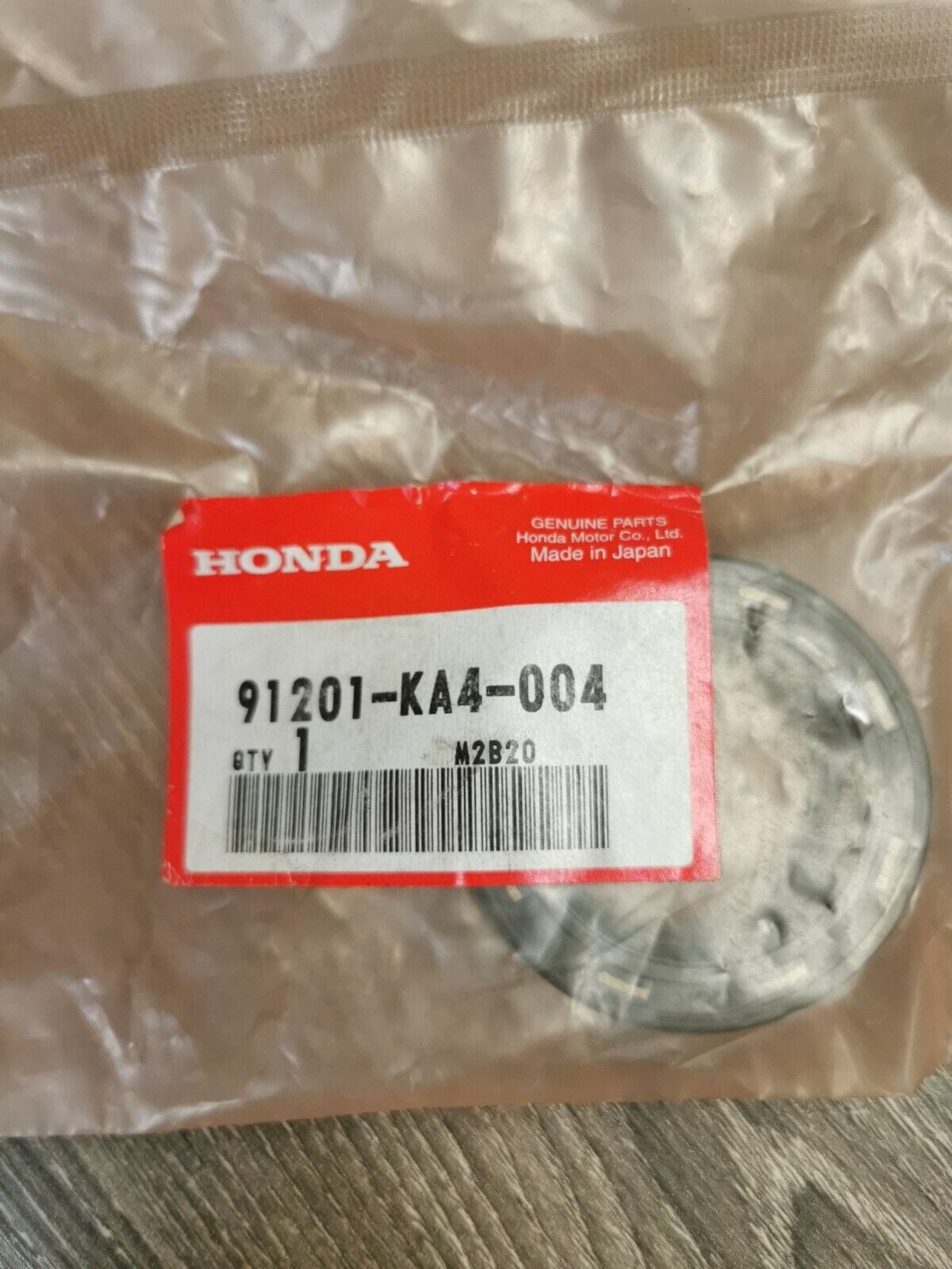 NEW NOS HONDA CR250R OIL SEAL 91201-KA4-004 H58