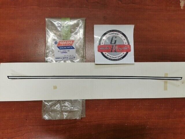 NOS Yamaha 1974 TX500 1974 - 1976 TX650 1974 TX750 STRIPE 1 341-24254-01-00 Y125