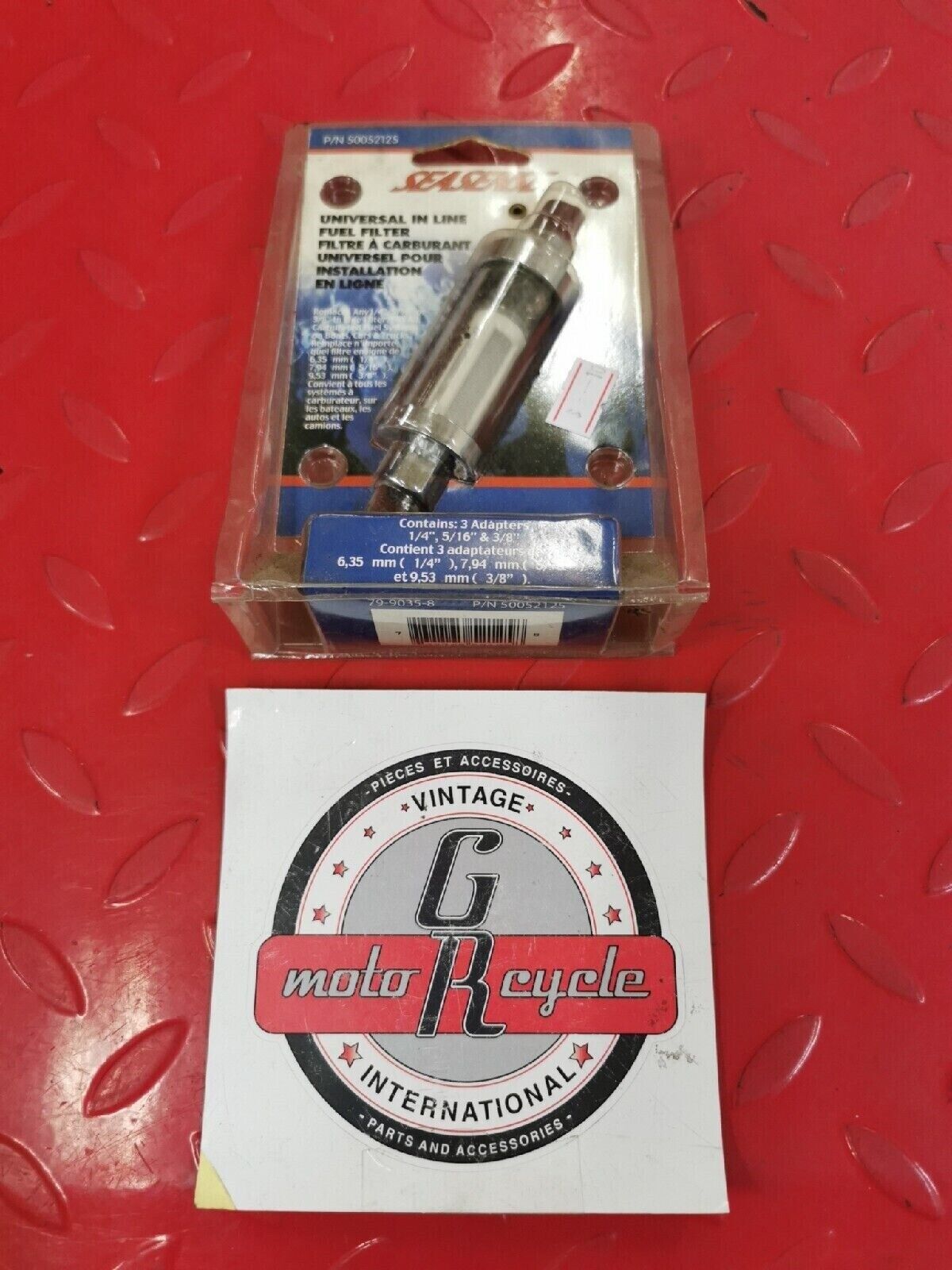 NOS SEASENSE Universal In-Line Fuel Filter 079-9035-8 J11