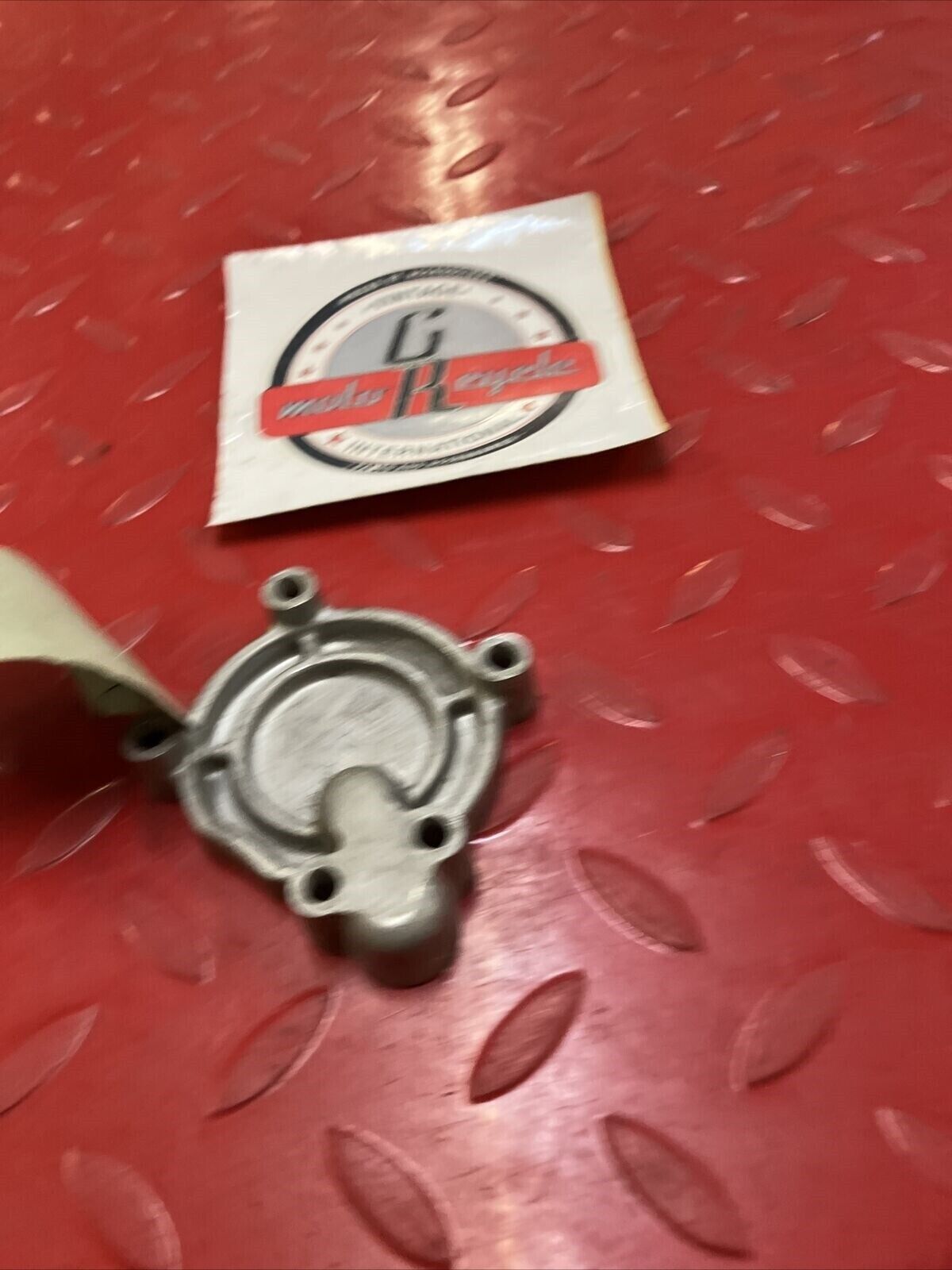Kawasaki KZ400 KZ440 oil strainer cover U1