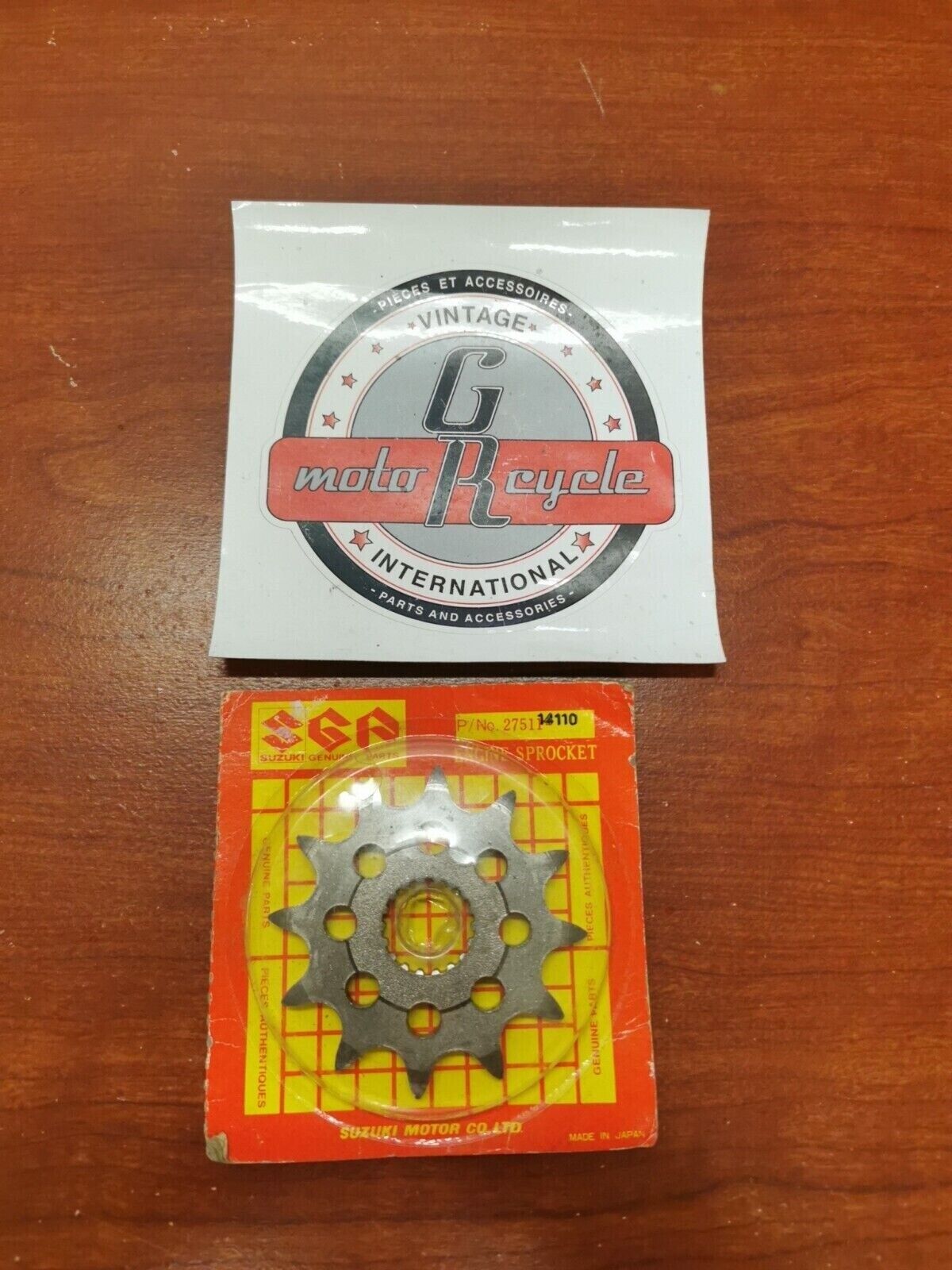 NOS Suzuki RM125 RM-Z250 ENGINE SPROCKET 27511-14110 SUB. 27511-14111 S21