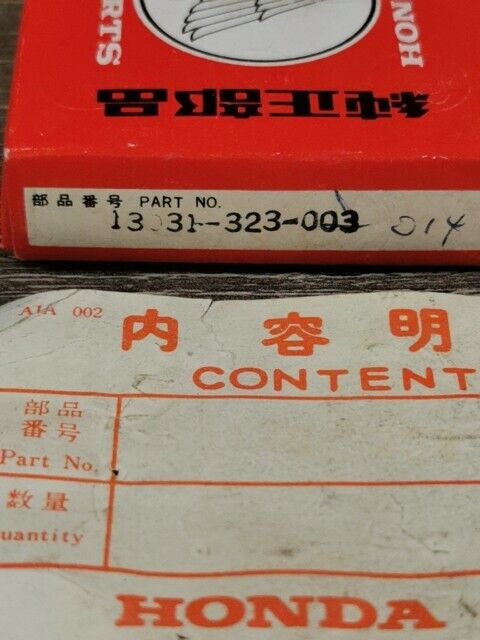 NOS HONDA CB500K1 RING SET PISTON 13031-323-003 H92