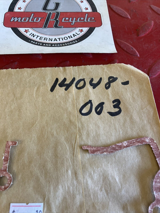 NOS Kawasaki F6 F7 CARBURETOR COVER GASKET K10