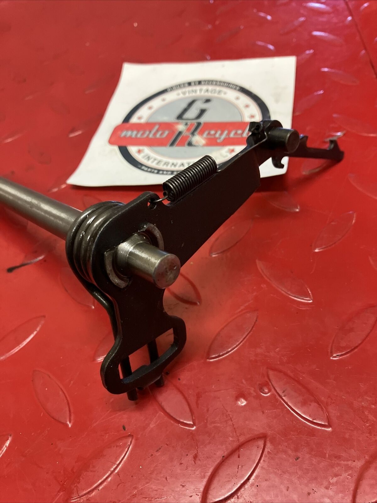 Suzuki RV90 1973 transmission gearshift gear shift shaft spindle