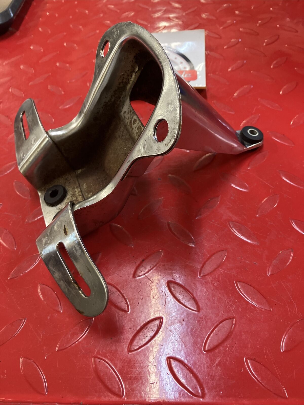 Yamaha RD400 1977 taillight tail light lamp license plate bracket holder 1976