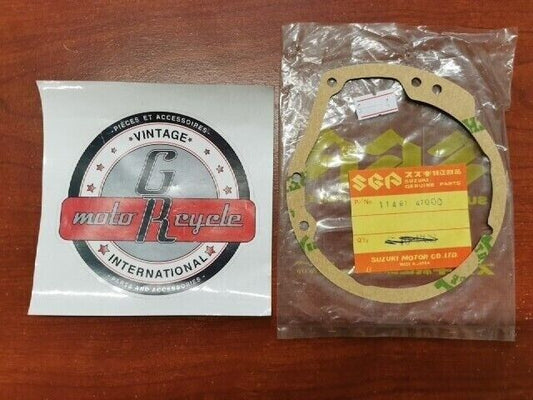 NOS Suzuki GS500E GS550 GS650E CONTACT BREAKER COVER GASKET 11491-47000 S32