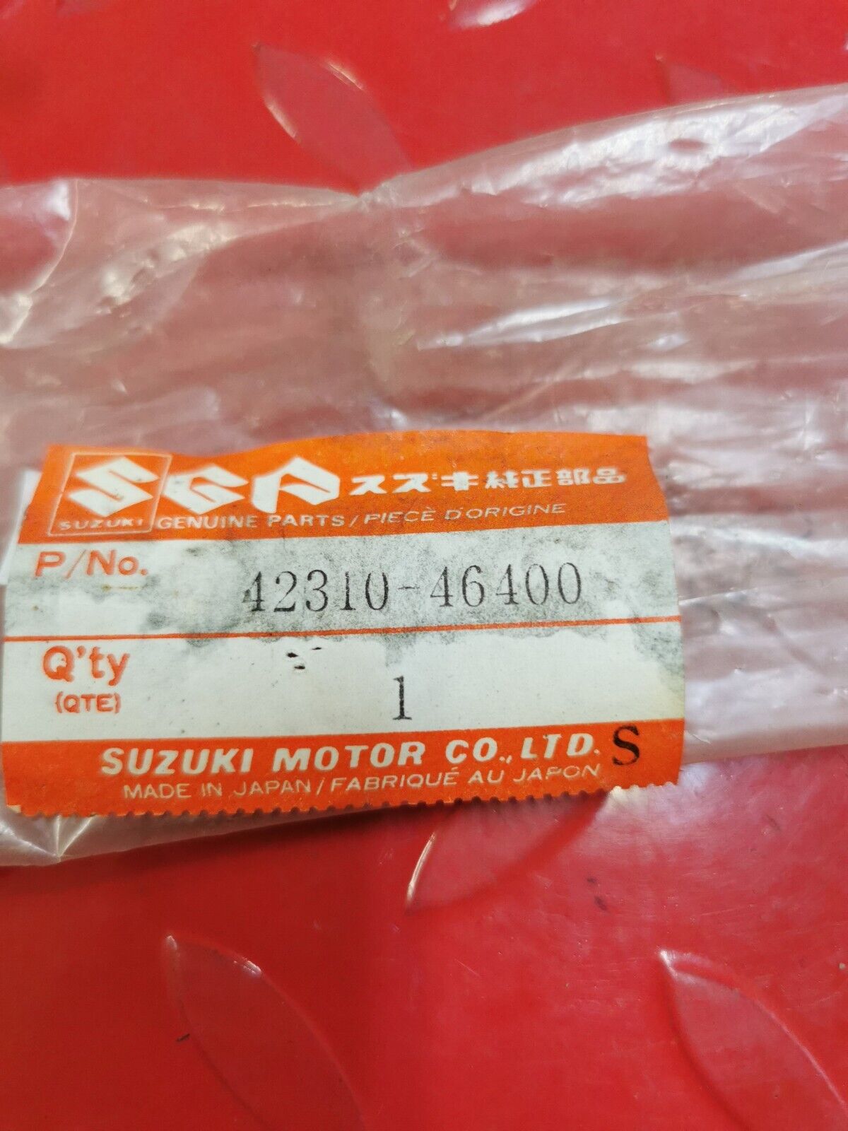 NOS Suzuki RM50 DS80 STAND SIDE 42310-46400 S1