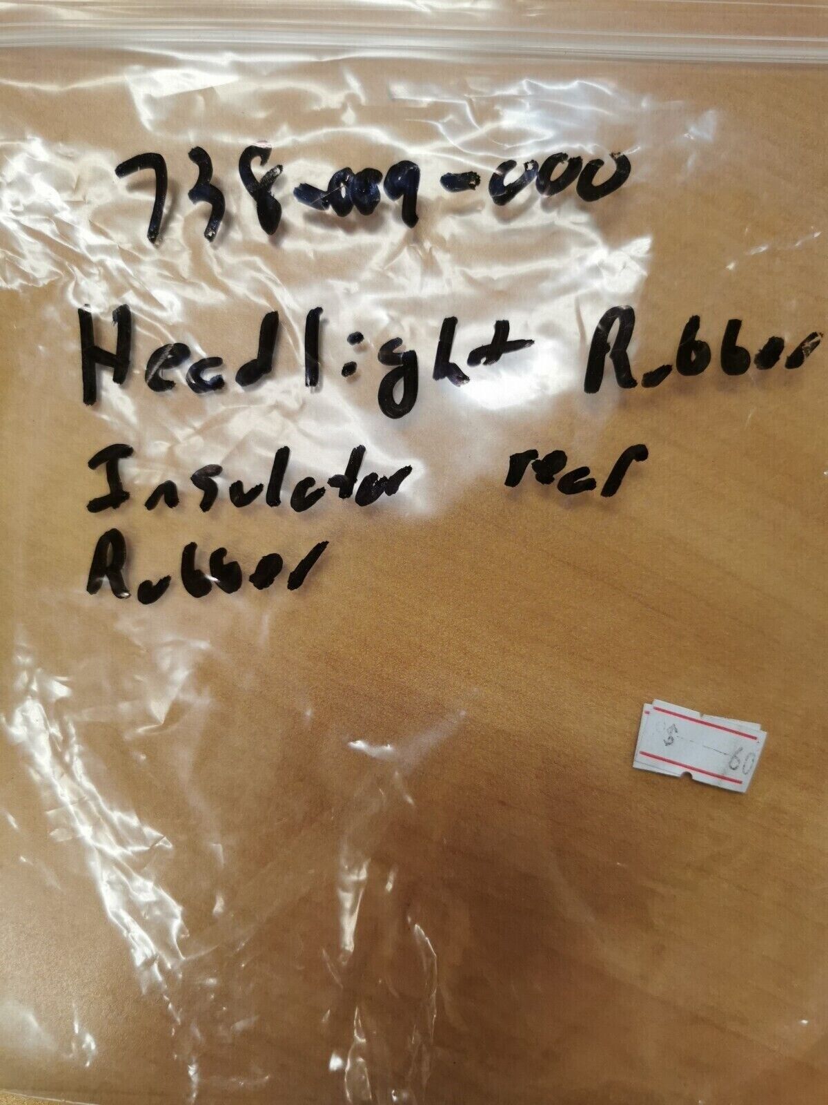 NOS CAN-AM  HEADLIGHT RUBBER INSULATOR  REAR 738-009-000  CA2
